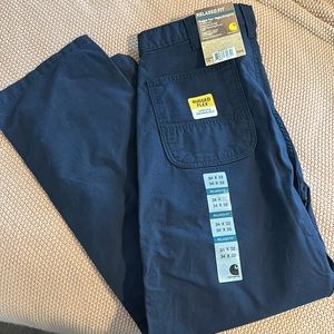 Men’s Carhartt Navy 5-pocket Slacks